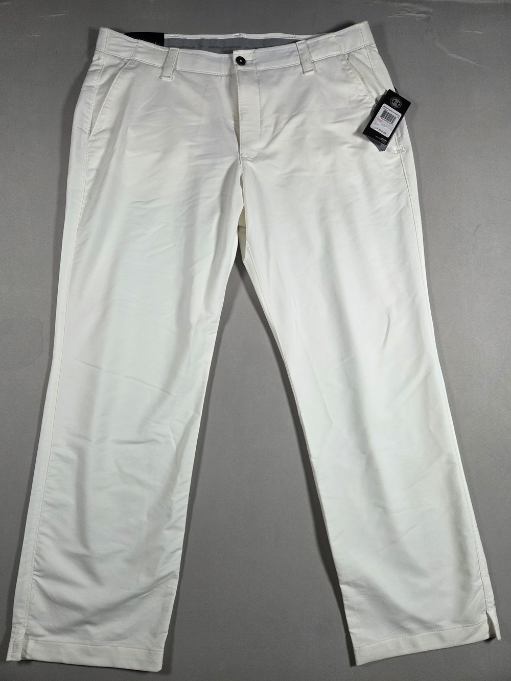 Under Armour White Men's Golf Pants Size 40x30 NEW